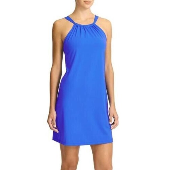 Athleta Dresses Athleta Kokomo Sleeveless Tie Back Swim Sun Dress